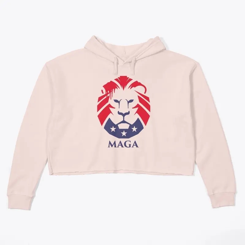 MAGA LION CROP TOP (WOMENS)