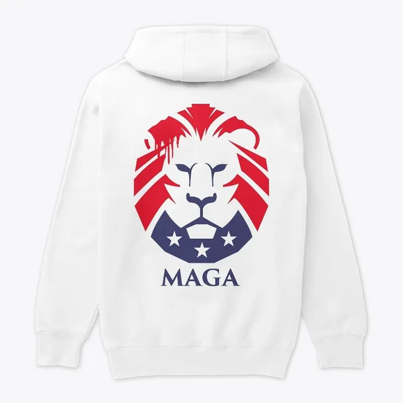 MAGA LION SS (BLACK TEXT)